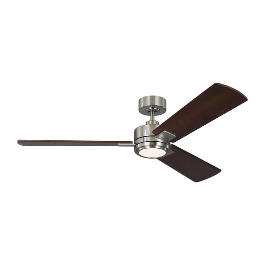 Harris Smart 56 LED 56" Ceiling Fan in Brushed Steel