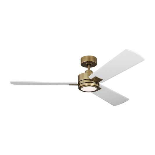 Harris Smart 56 LED 56" Ceiling Fan in Hand Rubbed Antique Brass