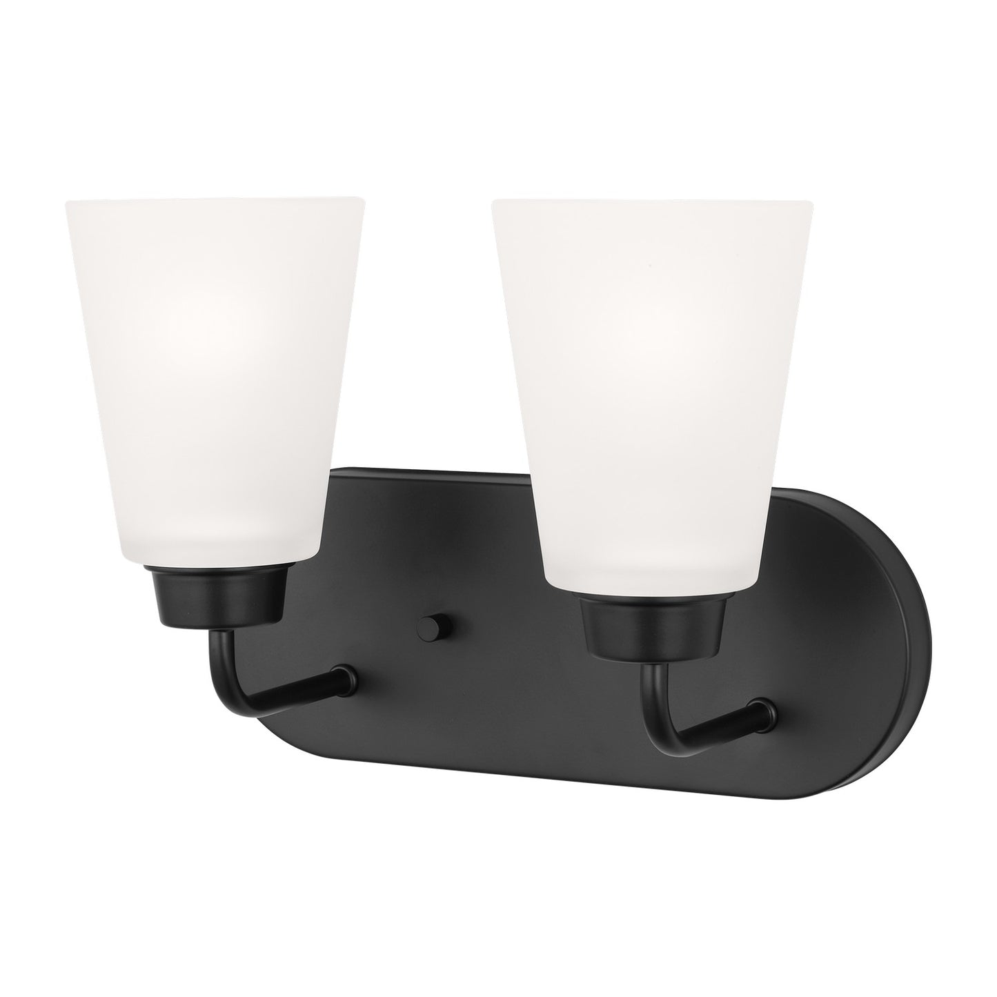 Kerrville Two Light Wall / Bath in Midnight Black