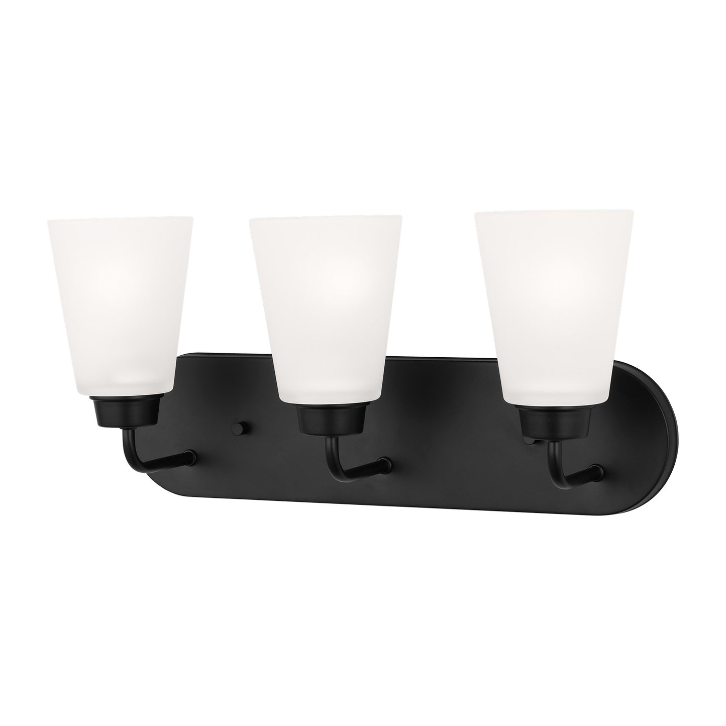 Kerrville Three Light Wall / Bath in Midnight Black