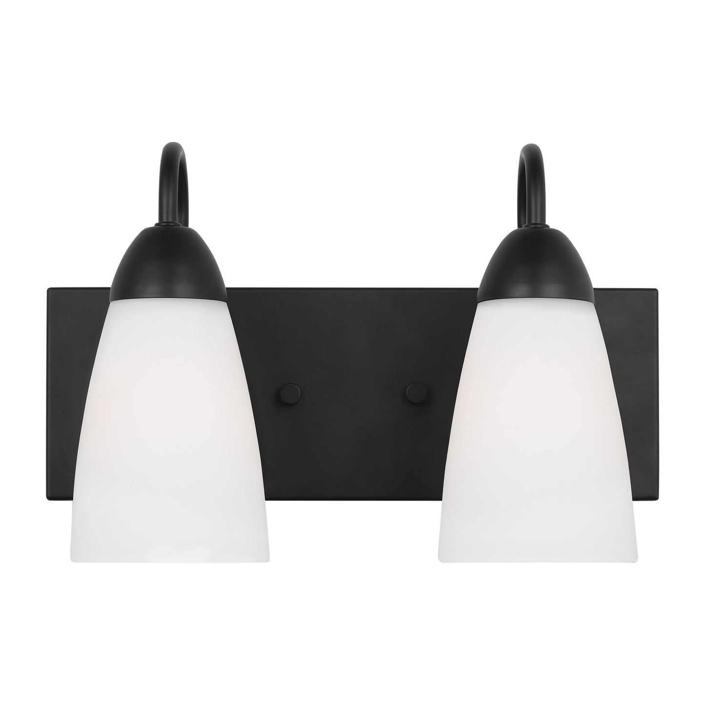 Seville Two Light Wall / Bath in Midnight Black