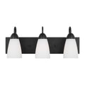 Generation Lighting - 4420203-112 - Three Light Wall / Bath - Seville - Midnight Black