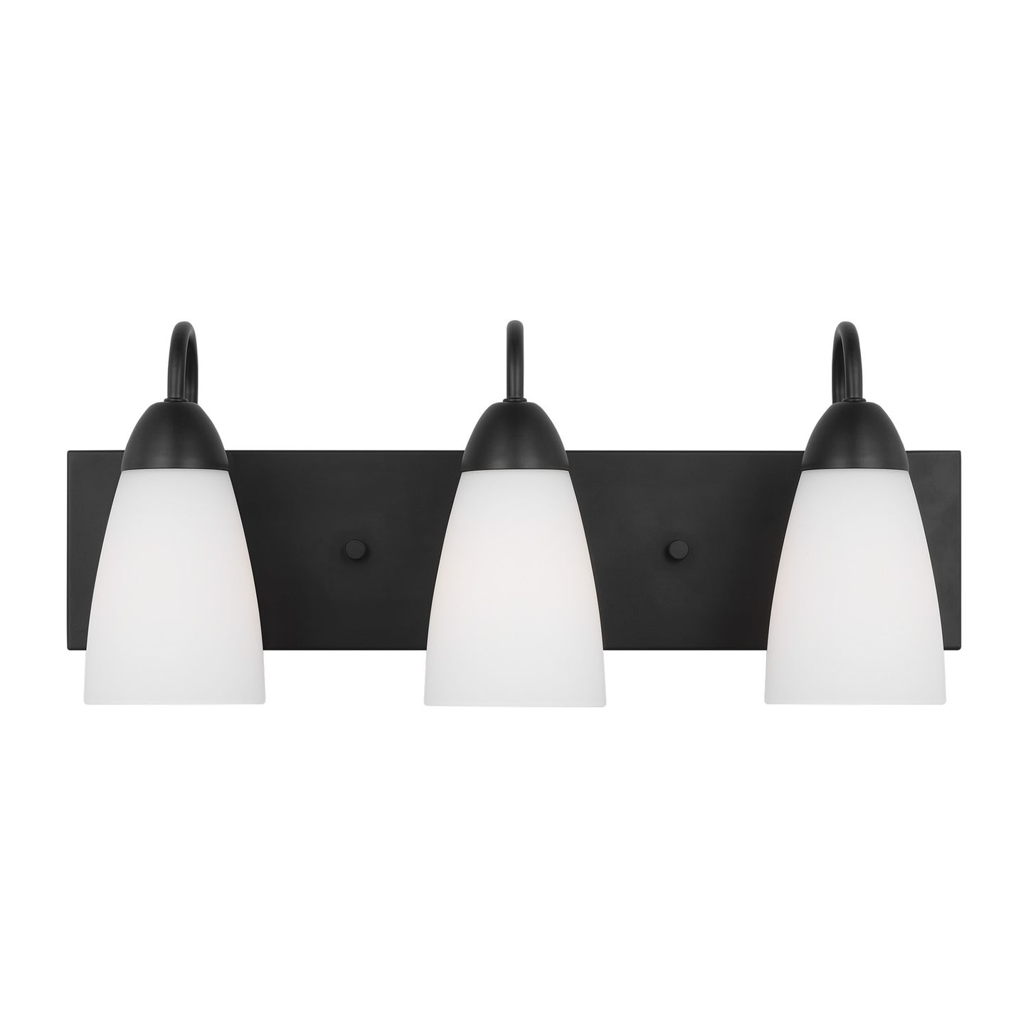 Seville Three Light Wall / Bath in Midnight Black
