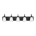 Generation Lighting - 4420205-112 - Five Light Wall / Bath - Seville - Midnight Black