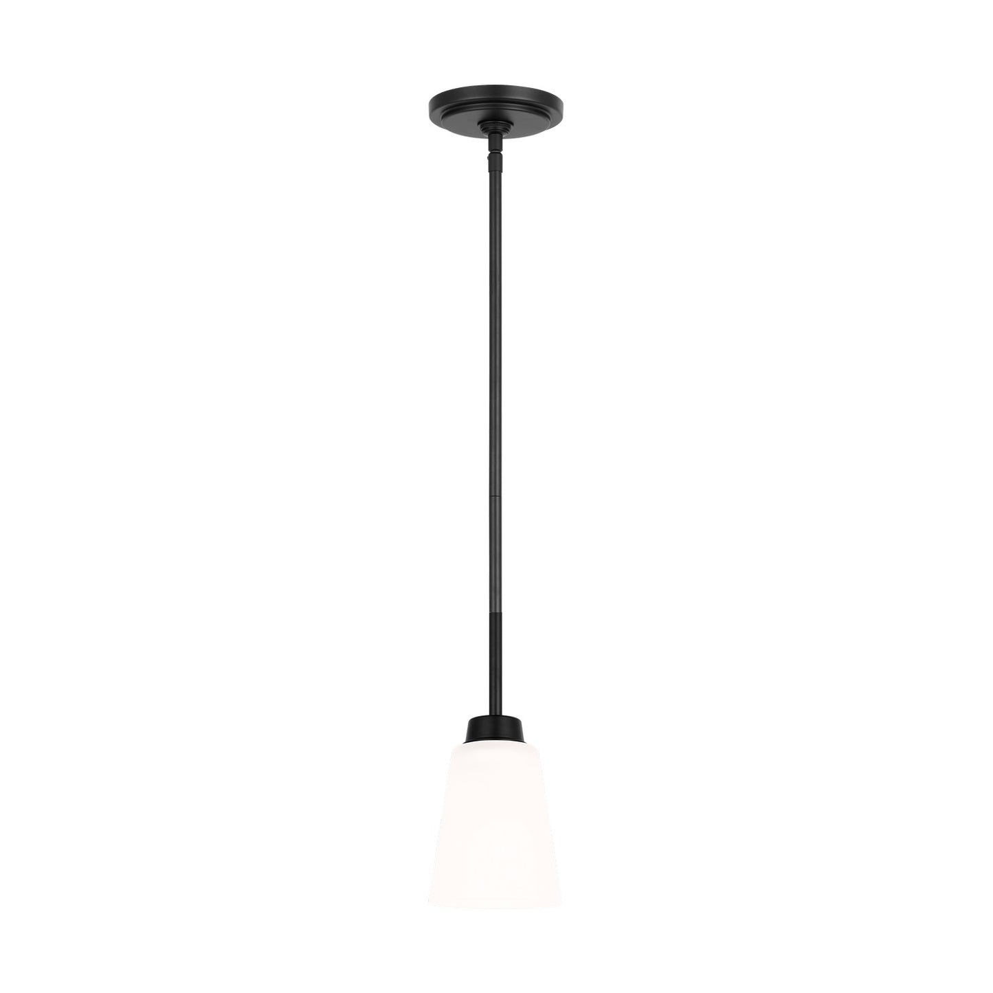 Kerrville One Light Mini Pendant in Midnight Black