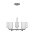 Generation Lighting - GLC1015BS - Five Light Chandelier - Rhett - Brushed Steel