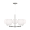 Generation Lighting - GLC1055BS - Five Light Chandelier - Rory - Brushed Steel