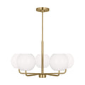 Generation Lighting - GLC1055SB - Five Light Chandelier - Rory - Satin Bronze
