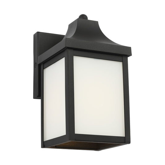 Say brook One Light Outdoor Lantern in Textured Black