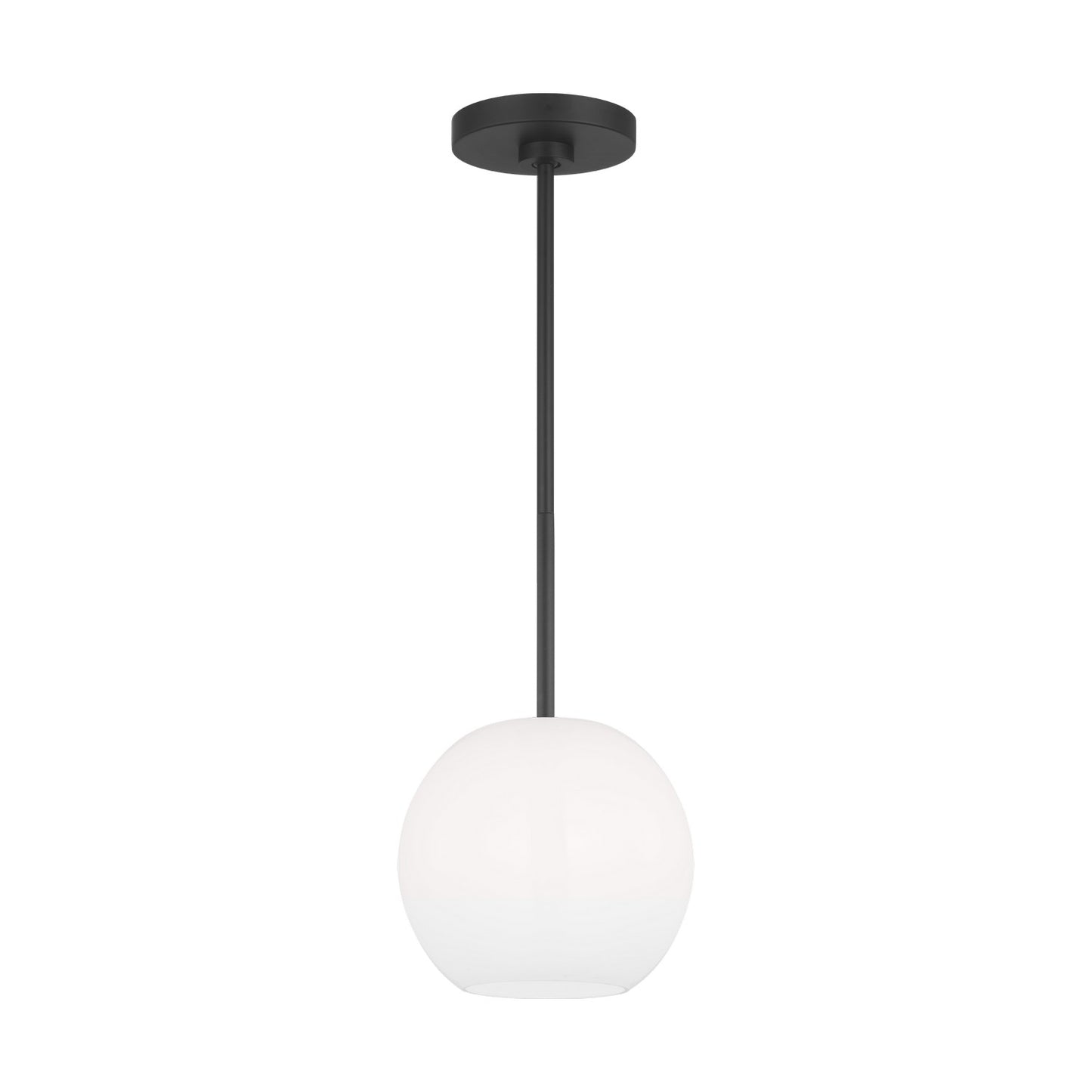 Rory One Light Mini Pendant in Midnight Black