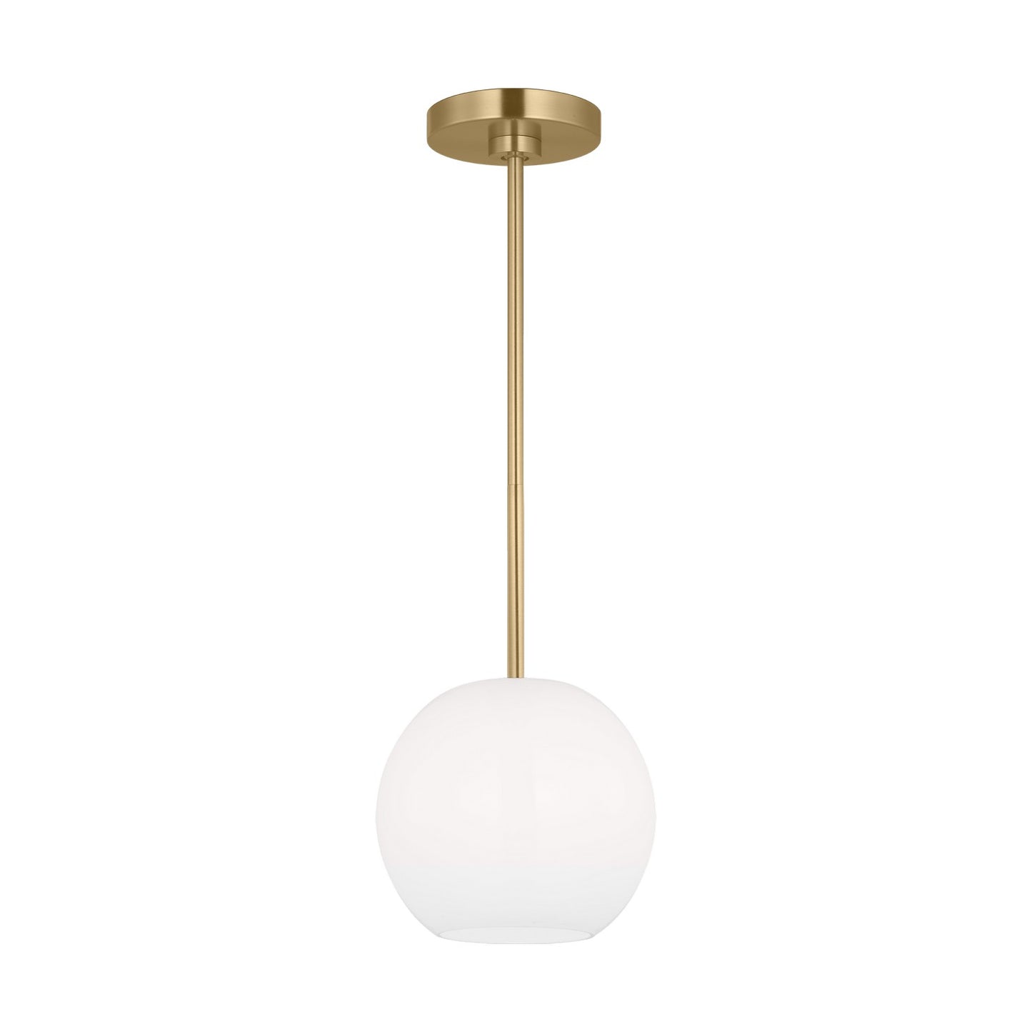 Rory One Light Mini Pendant in Satin Brass