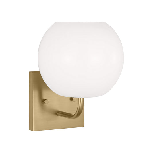 Rory One Light Vanity in Satin Brass