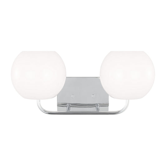 Rory Two Light Vanity in Chrome