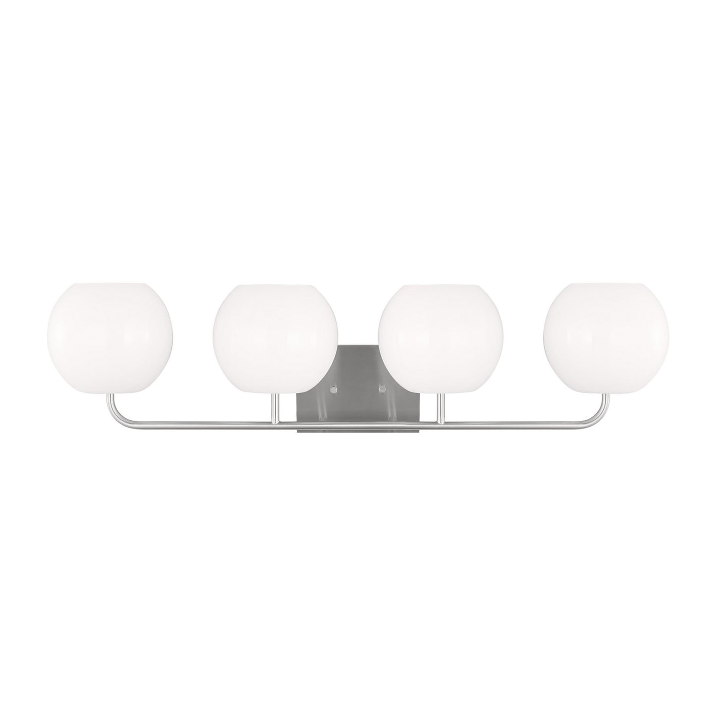 Generation Lighting - GLV1014BS - Four Light Vanity - Rory - Brushed Steel