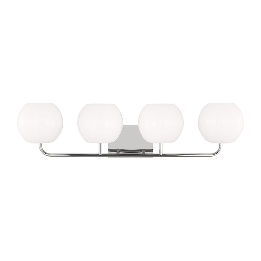 Rory Four Light Vanity in Chrome