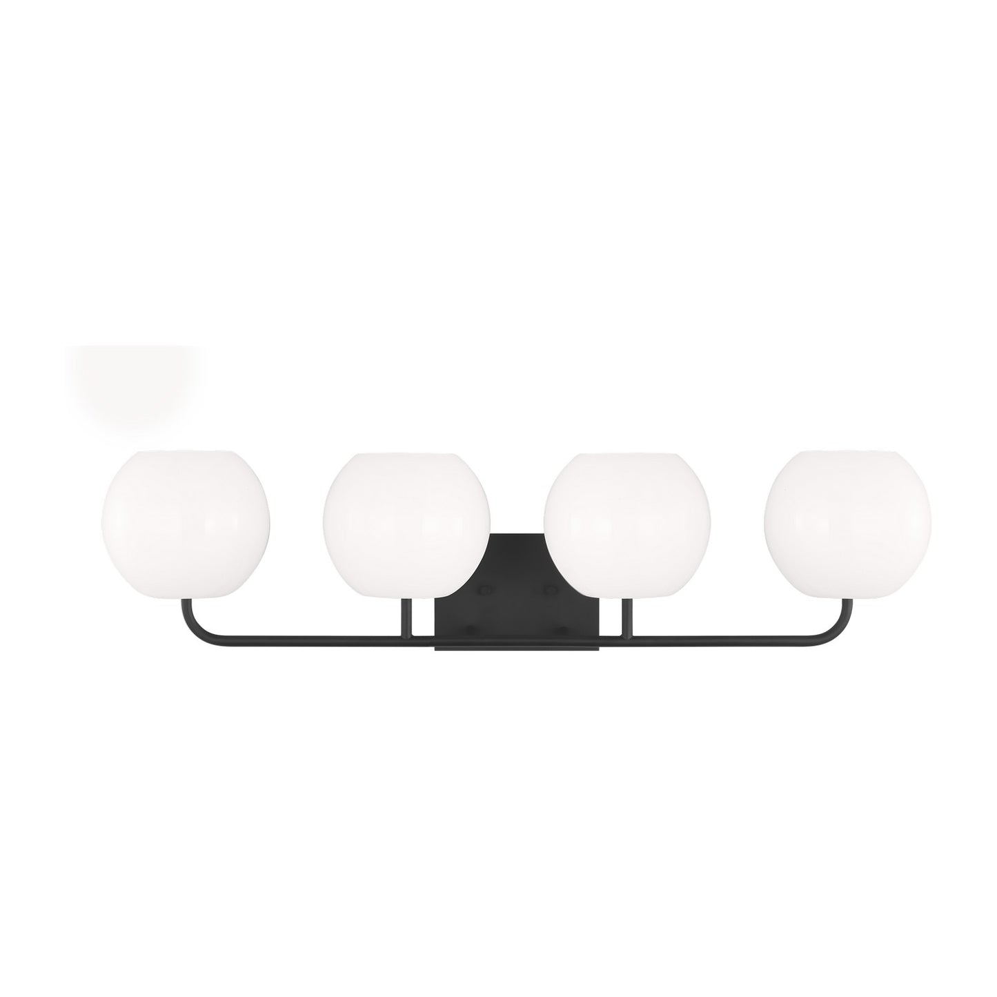 Rory Four Light Vanity in Midnight Black
