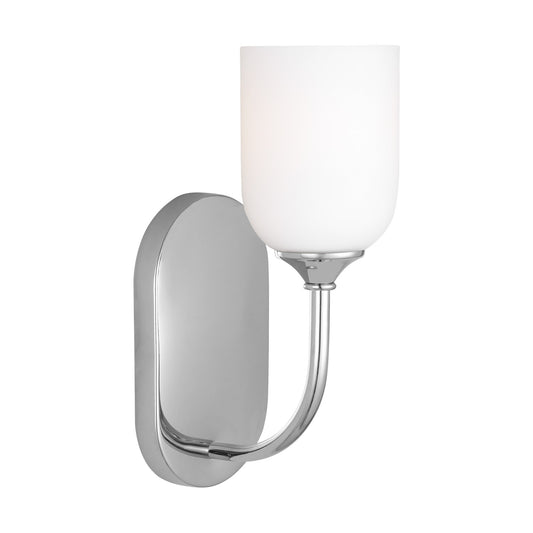 Emile One Light Vanity in Chrome