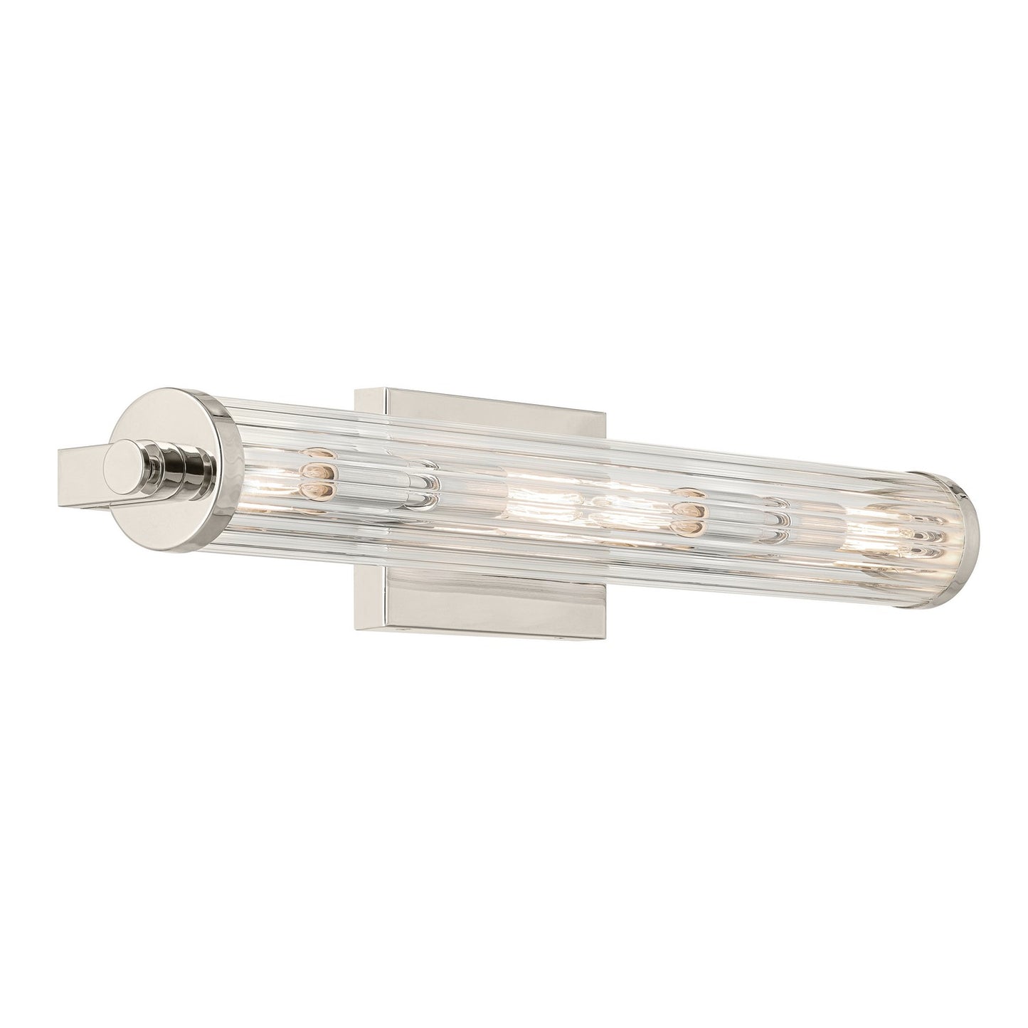 Azores Four Light Linear Bath in Polished Nickel