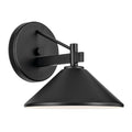 Ripley One Light Outdoor Wall Mount in Black