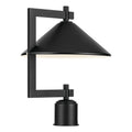 Ripley One Light Outdoor Post Mount in Black