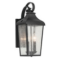 Forestdale Two Light Outdoor Wall Mount in Textured Black
