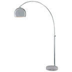 George's Reading Room LED Floor Lamp in Chrome