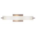 George Kovacs - P5044-084 - Three Light Wall Lamp - Tube - Brushed Nickel