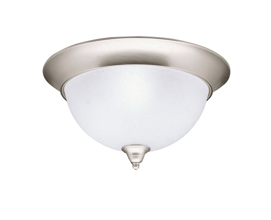 Dover Three Light Flush Mount in Brushed Nickel