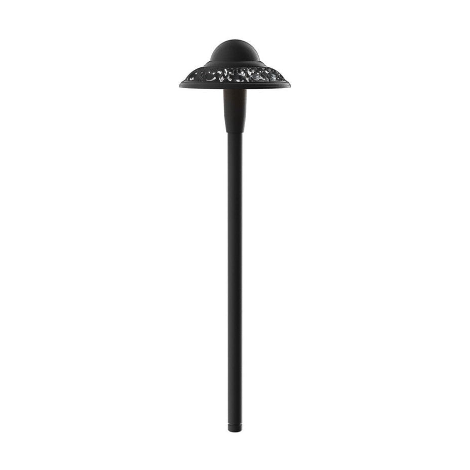 LED Path Light in Black Textured
