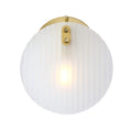 Sky Fall One Light Wall Sconce in Brushed Gold