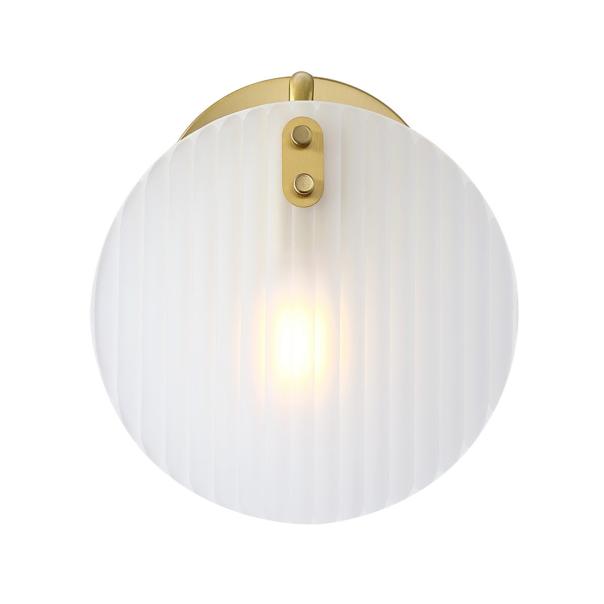 Sky Fall One Light Wall Sconce in Brushed Gold
