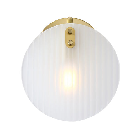 Sky Fall One Light Wall Sconce in Brushed Gold
