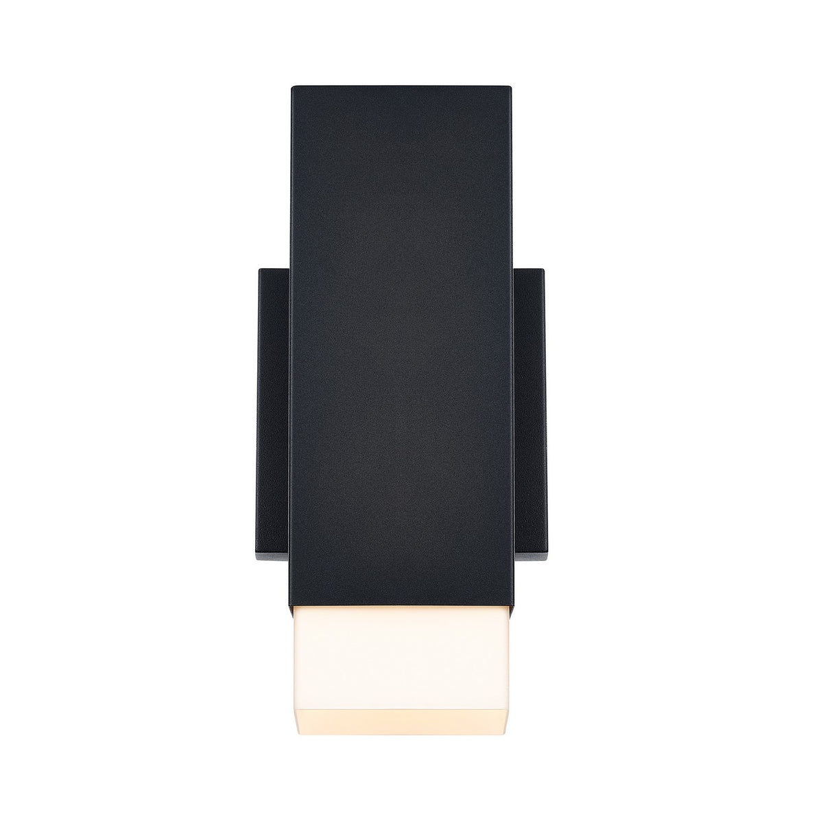 Willowsong One Light Outdoor Wall Sconce in Black