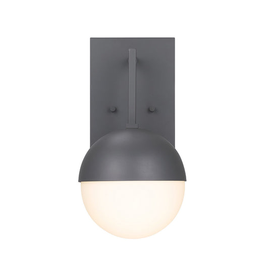 Pineview One Light Outdoor Wall Sconce in Iron Ore