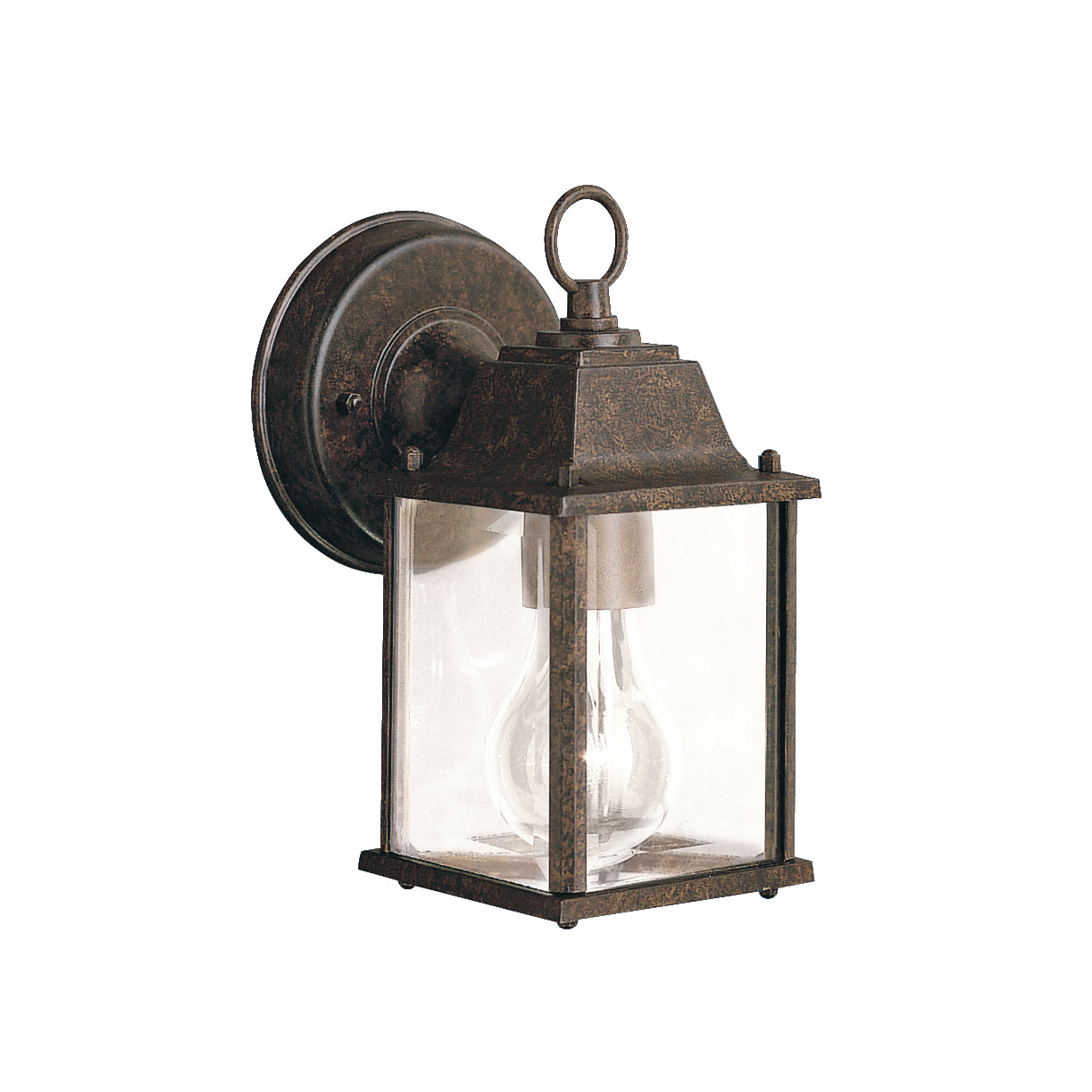 Barrie One Light Outdoor Wall Mount in Tannery Bronze
