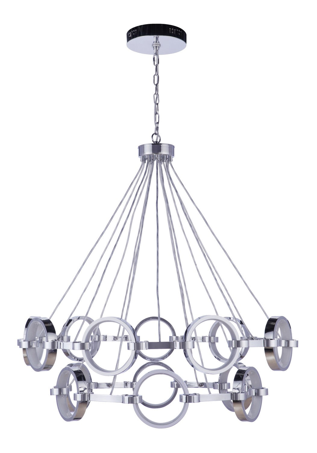 Context LED Chandelier in Chrome