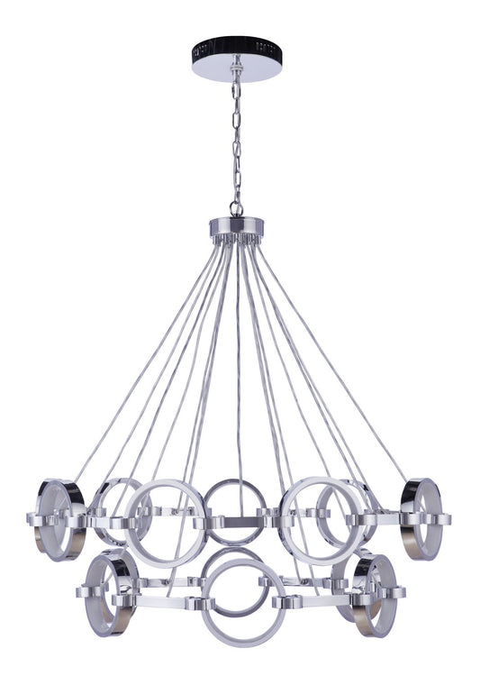 Context LED Chandelier in Chrome