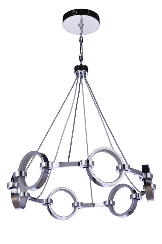 Context LED Chandelier in Chrome