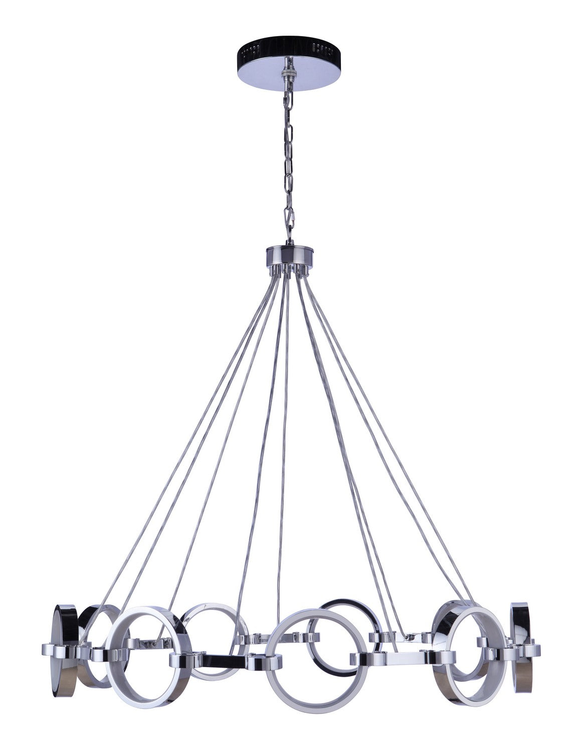Context LED Chandelier in Chrome