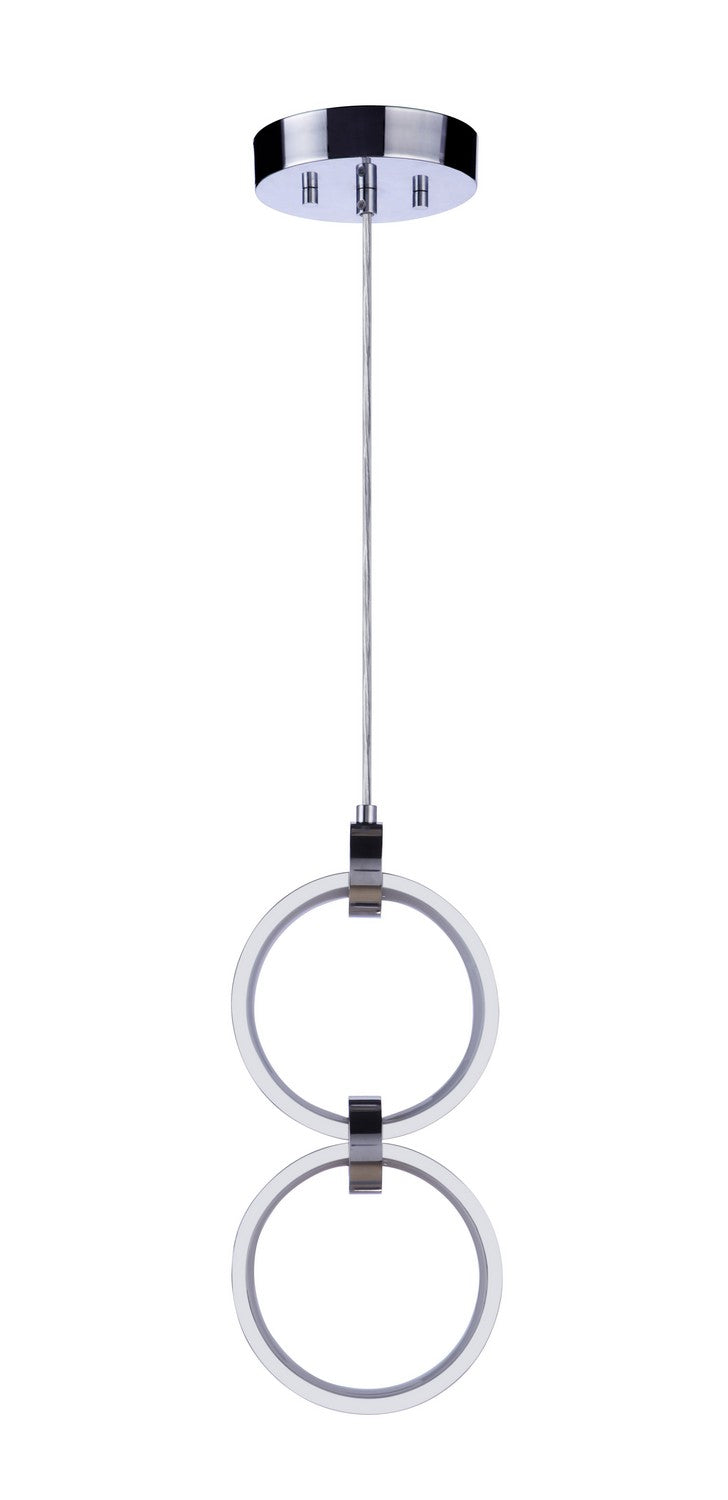 Context LED Pendant in Chrome