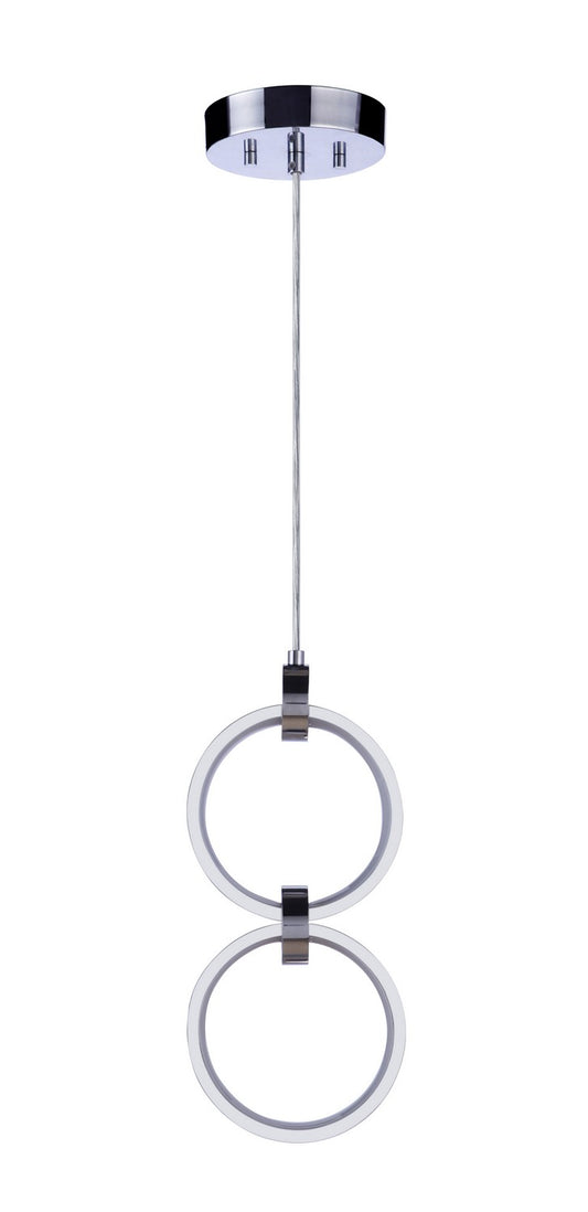 Context LED Pendant in Chrome