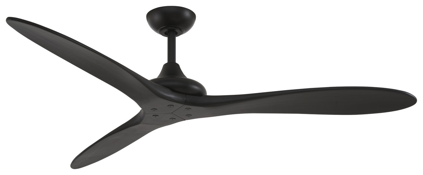 Vapor 60"Ceiling Fan in Coal Black