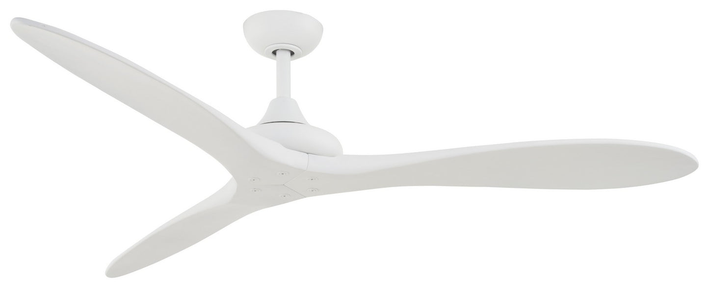 Vapor 60"Ceiling Fan in Flat White
