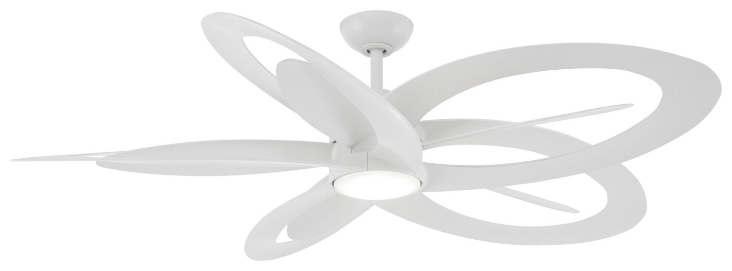 Pinup 60"Ceiling Fan in Flat White
