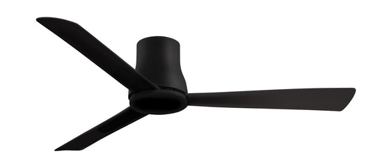 Simple Flush-52" 52"Ceiling Fan in Coal Black