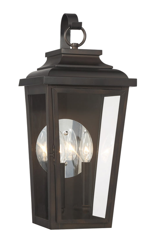 Irvington Manor Two Light Pocket Lantern in Chelesa Bronze
