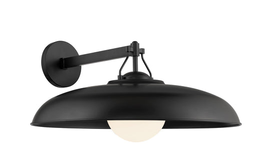 Cameo Shores One Light Outdoor Wall Mount in Coal