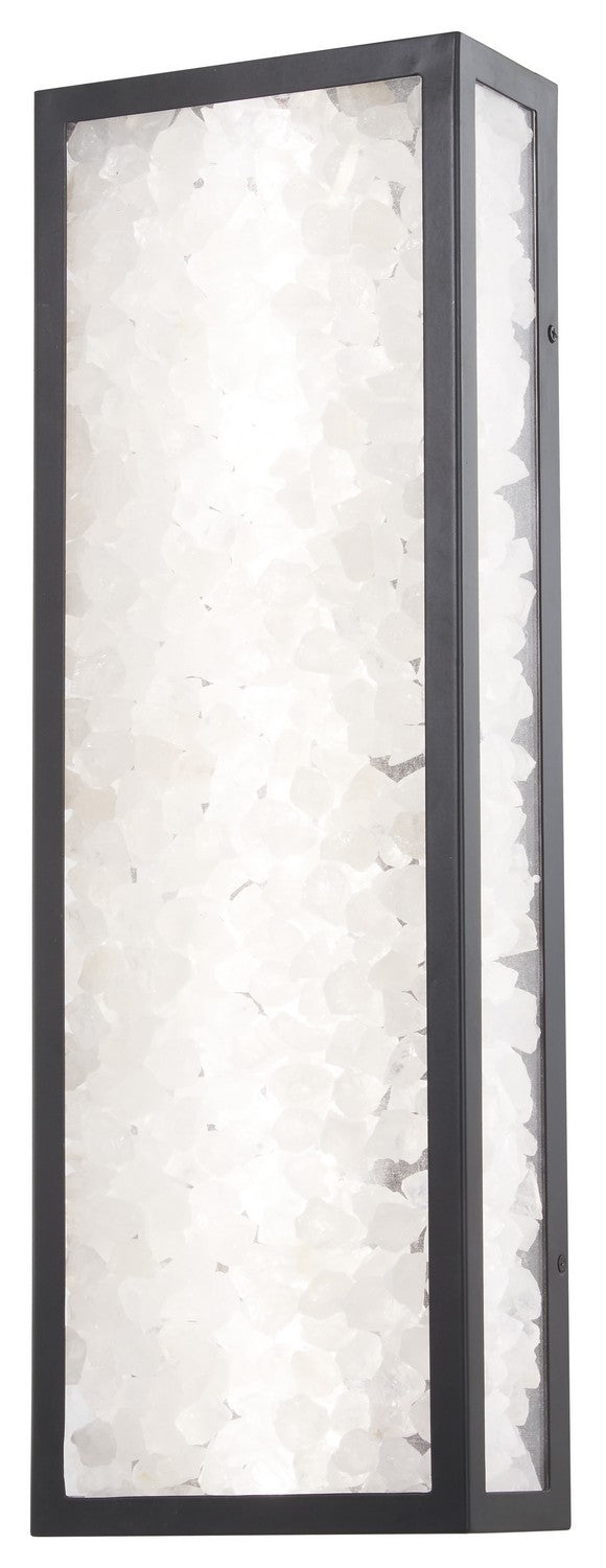 Salt Creek LED Outdoor Wall Sconce in Coal