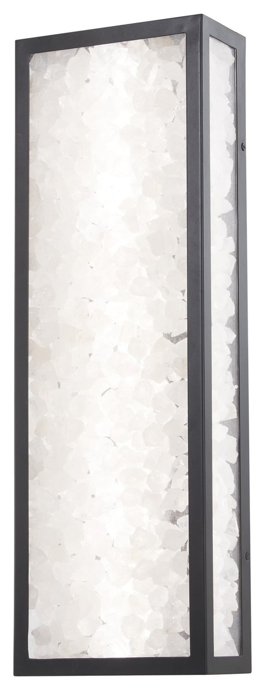 Salt Creek LED Outdoor Wall Sconce in Coal