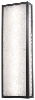 Salt Creek LED Outdoor Wall Sconce in Coal Black
